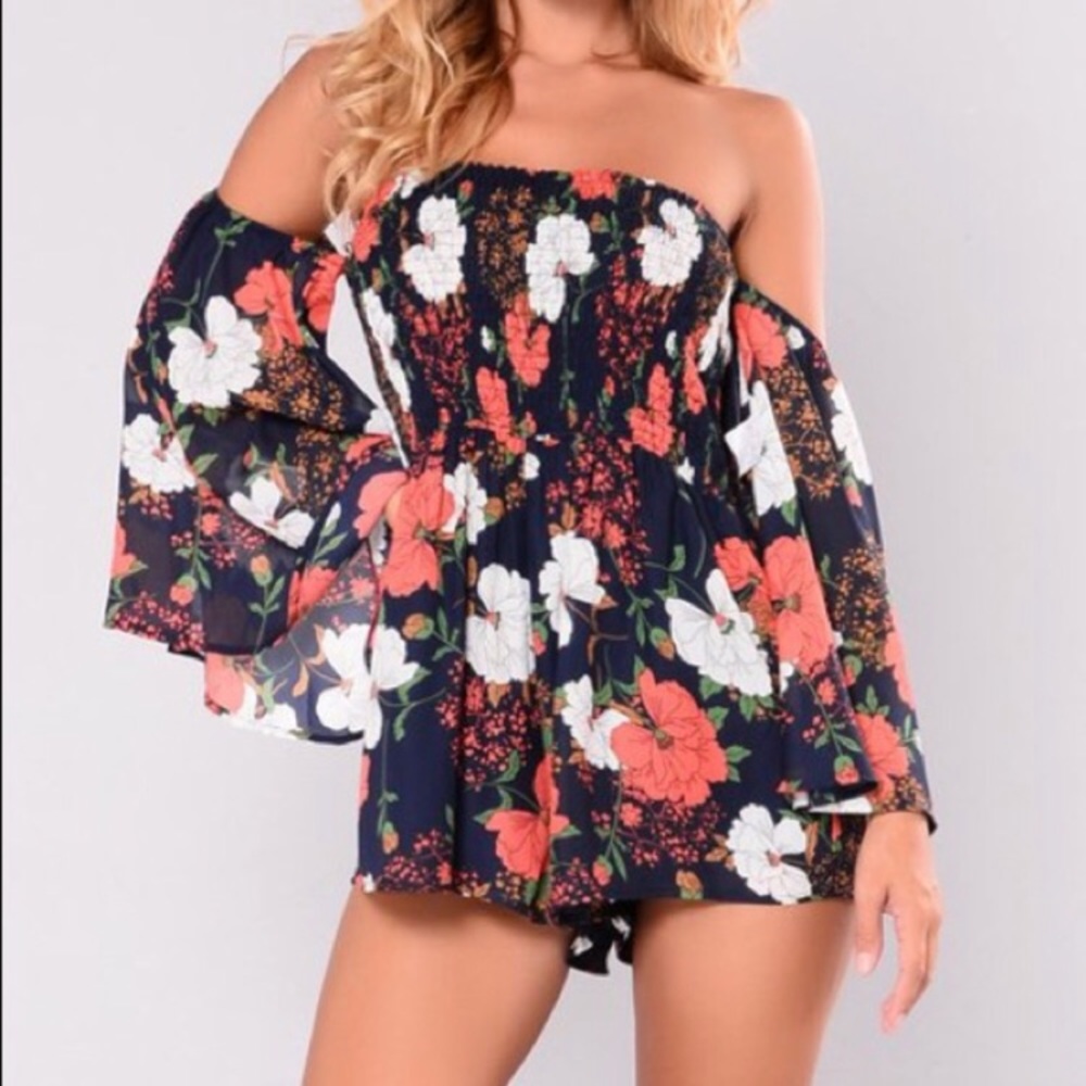 Lot of 2 fashion nova rompers